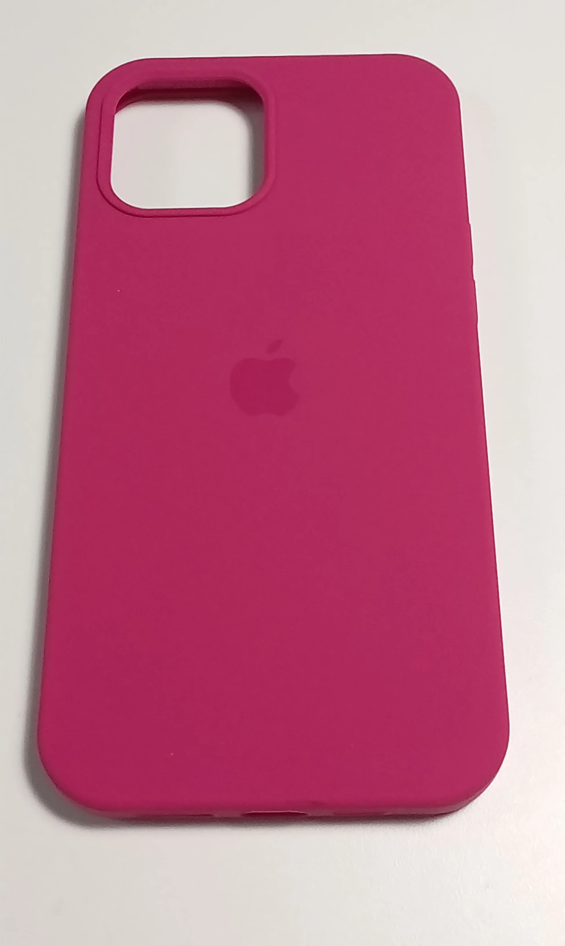 Фуксия чехол для iPhone 12 PRO MAX, с бархатом внутри