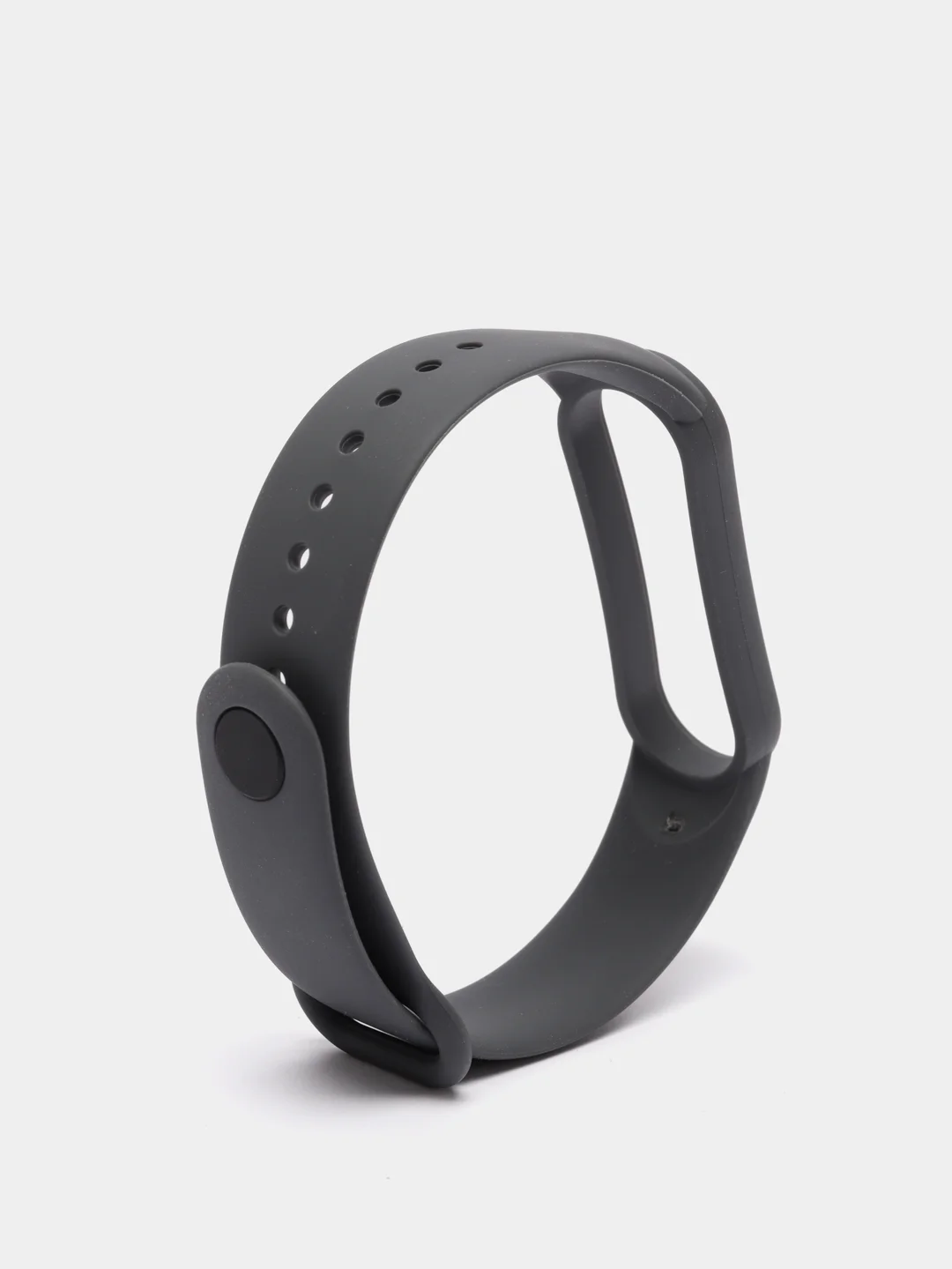 Угольный силиконовый ремешок для фитнес-браслетов Xiaomi Mi Band 5 / 6