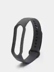 Угольный силиконовый ремешок для фитнес-браслетов Xiaomi Mi Band 5 / 6
