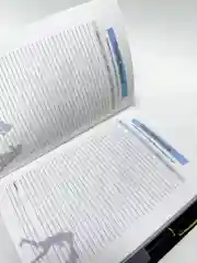 Блокнот тренера по боксу, с ручкой