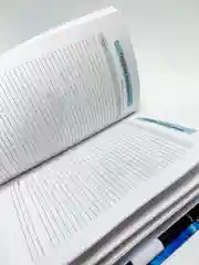 Блокнот тренера по плаванию с ручкой