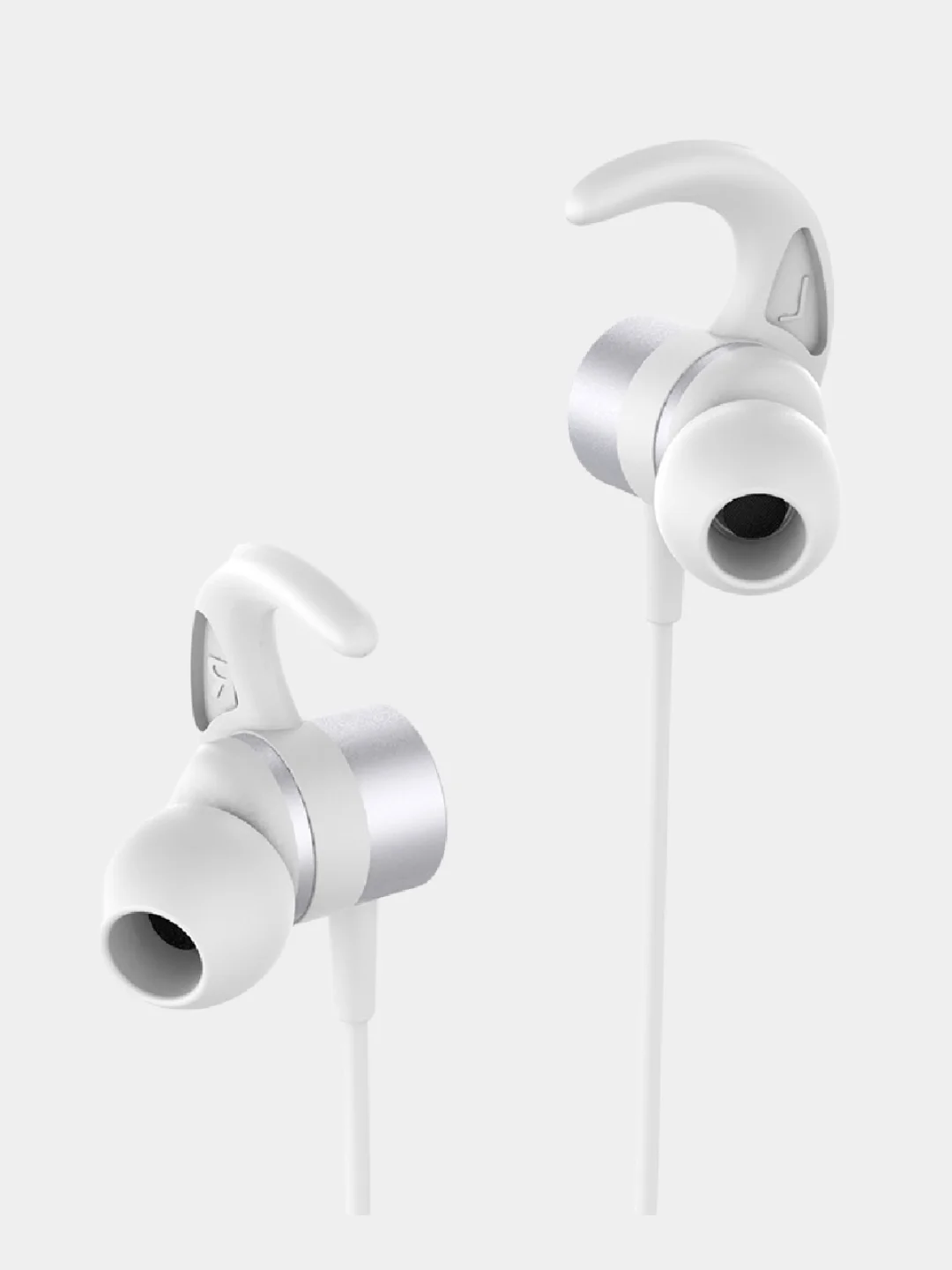 Белый наушники беспроводные, вакуумные, Bluetooth, TWS, с шейным шнурком, Е17