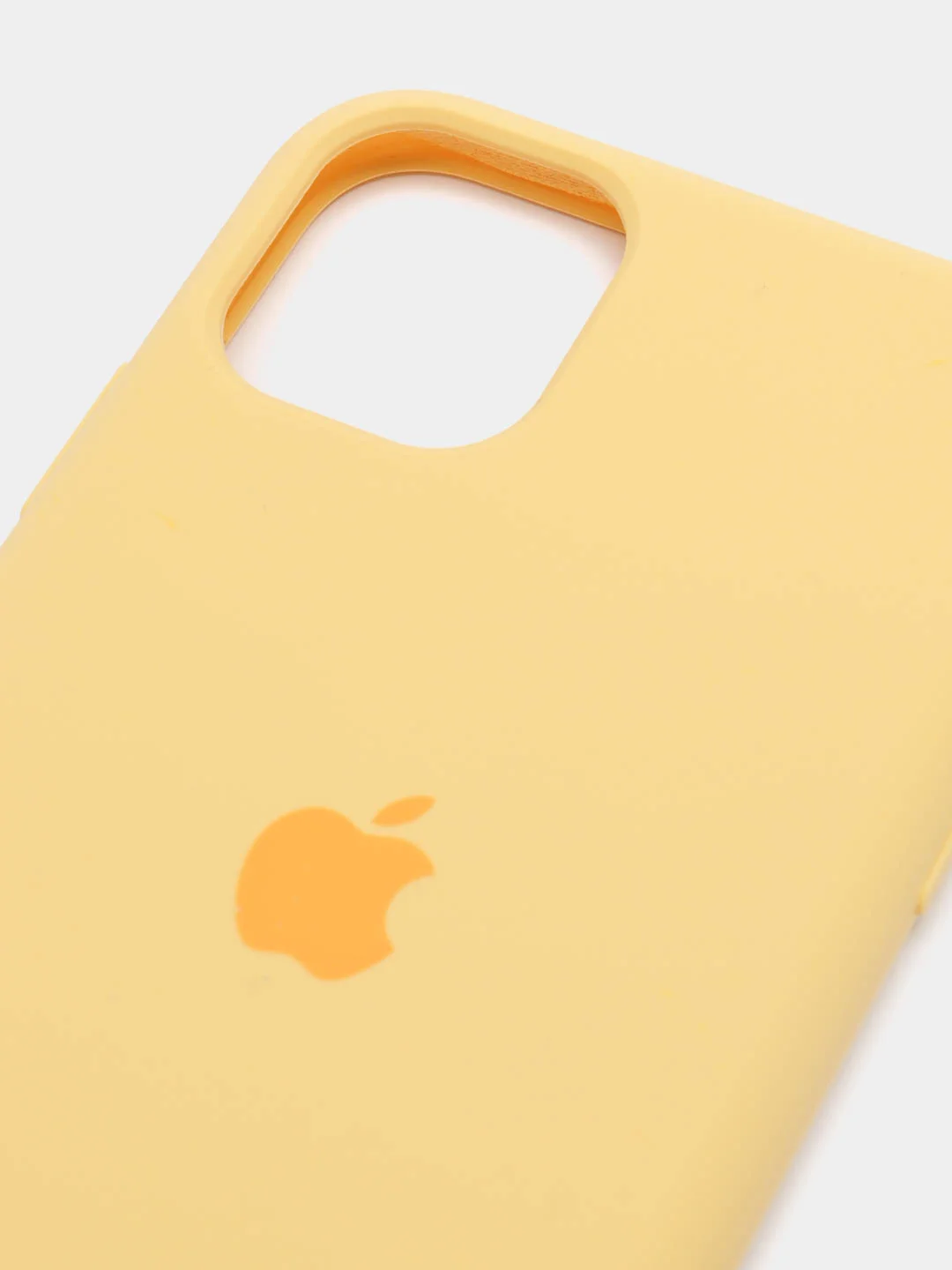 Терракотовый чехол Silicone Case для iPhone 11 с закрытым низом