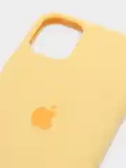 Терракотовый чехол Silicone Case для iPhone 11 с закрытым низом