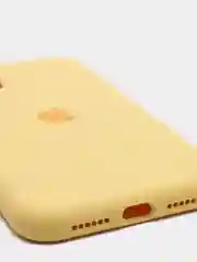Терракотовый чехол Silicone Case для iPhone 11 с закрытым низом
