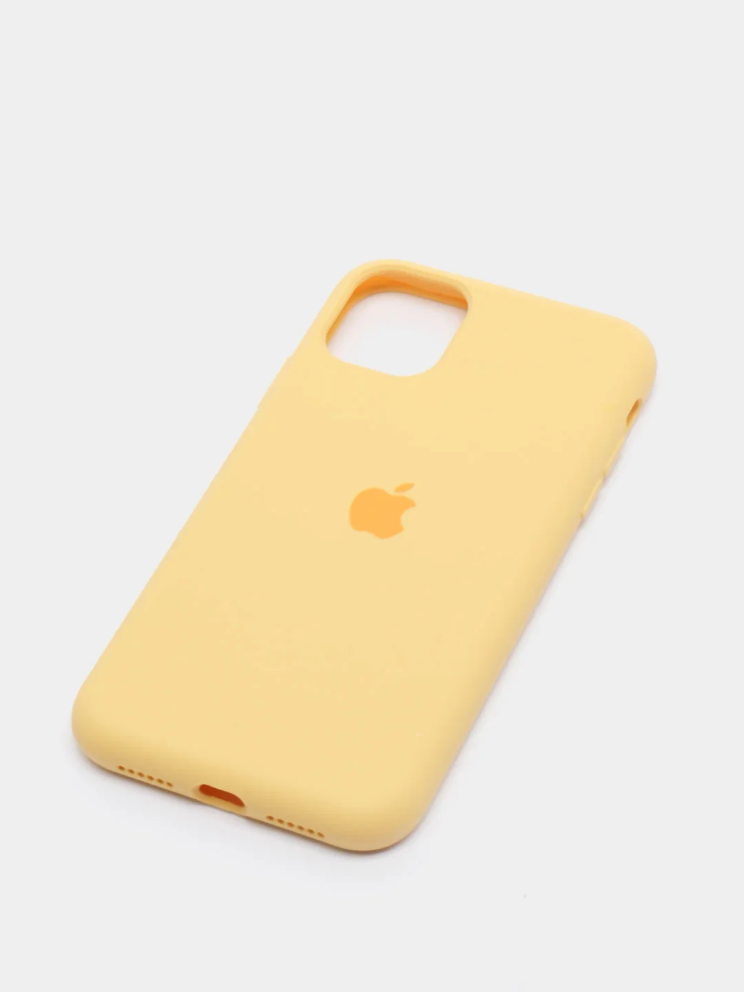 Терракотовый чехол Silicone Case для iPhone 11 с закрытым низом