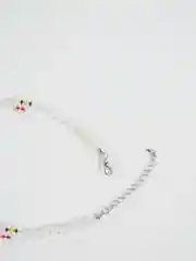 Белый чокер с китти
