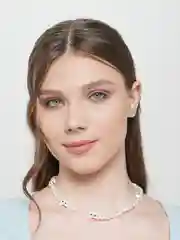 Белый чокер с китти