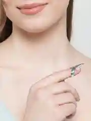 Серебряный кольцо "Коготь"