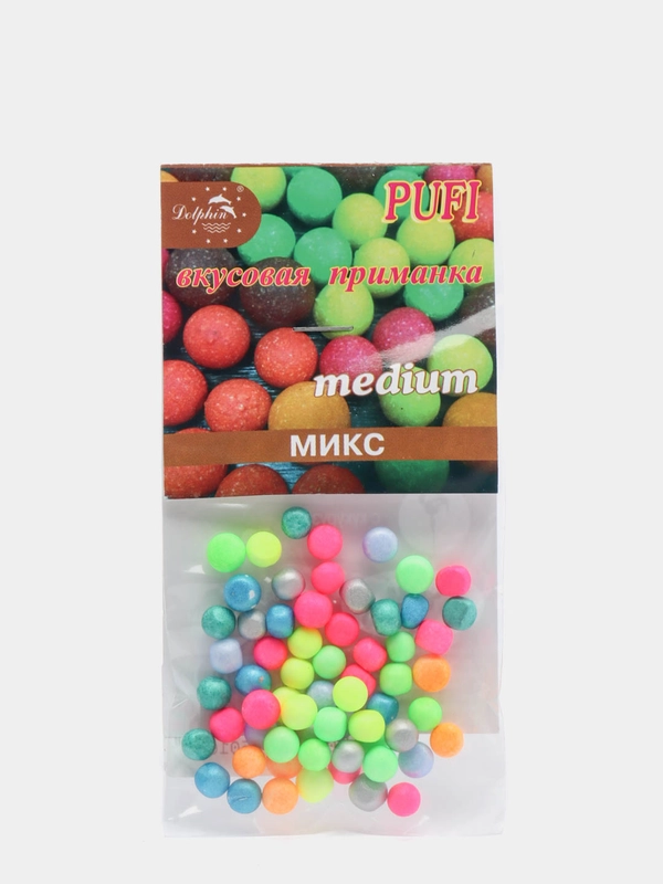 Вкусовая приманка из пенопласта PUFI, 10 видов