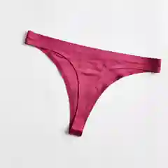 Бордовый женские бесшовные трусы стринги