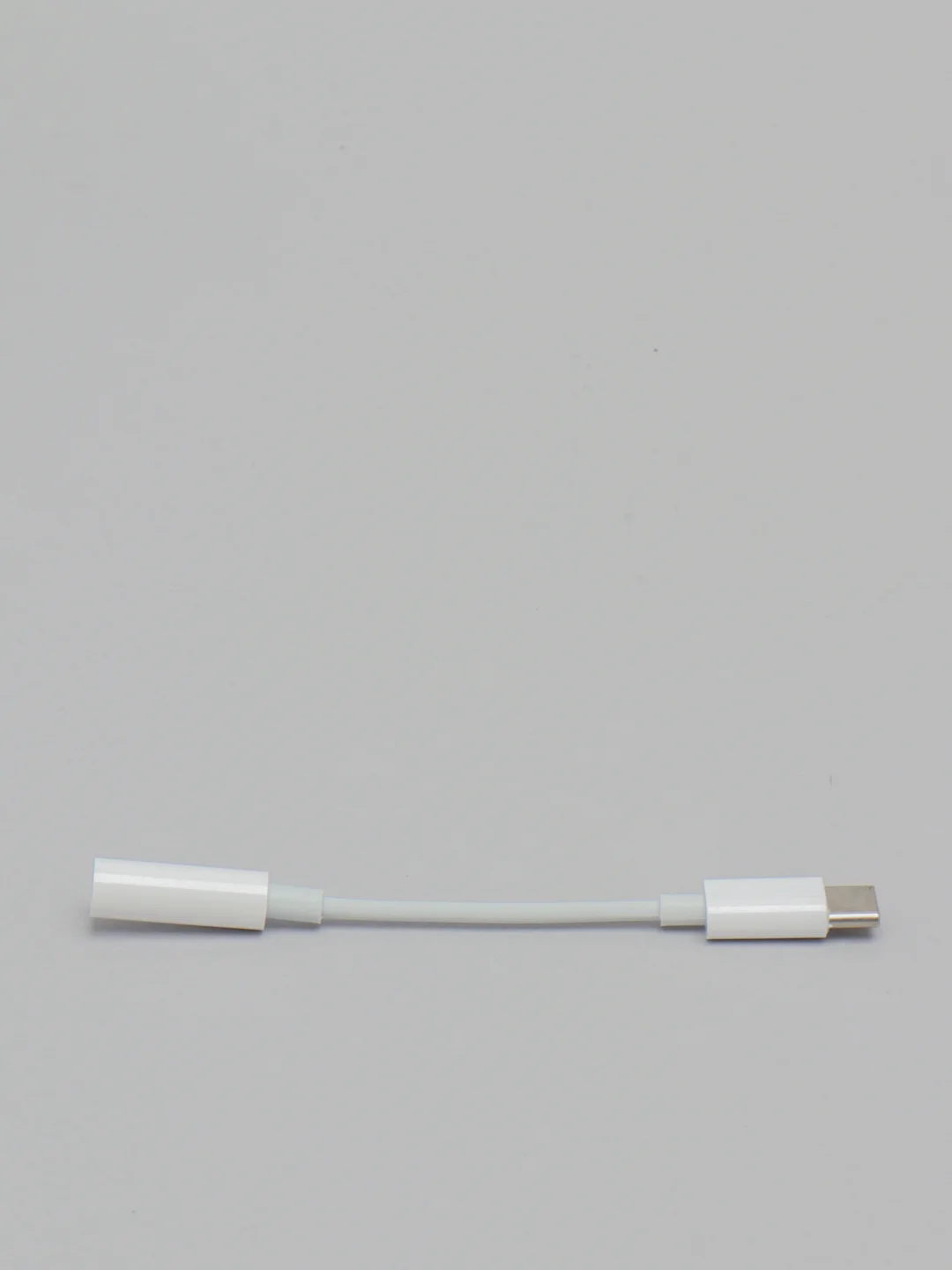 Белый aux адаптер переходник для наушников USB Type C аудио-разъём jack 3.5