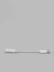 Белый aux адаптер переходник для наушников USB Type C аудио-разъём jack 3.5