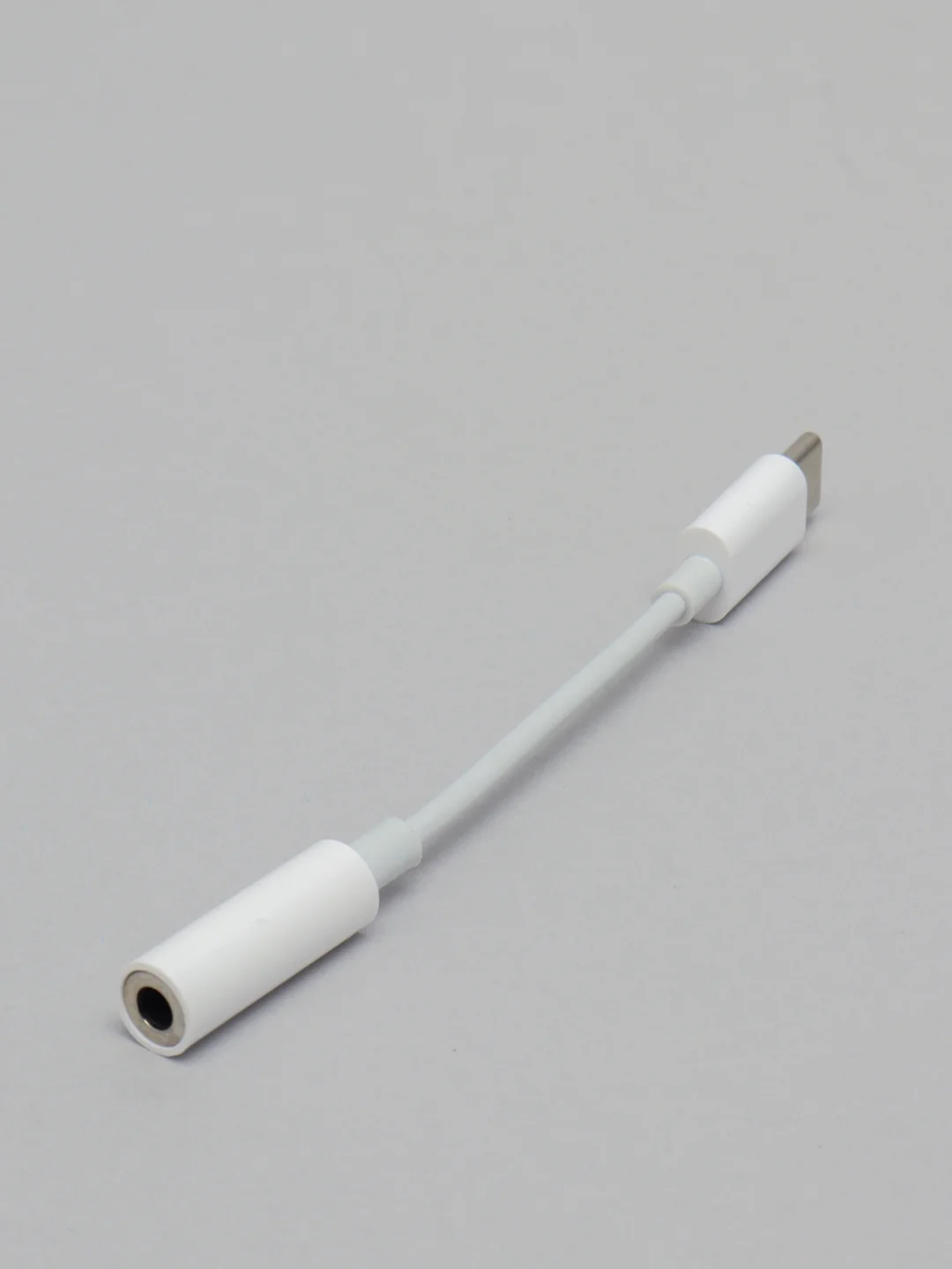 Белый aux адаптер переходник для наушников USB Type C аудио-разъём jack 3.5
