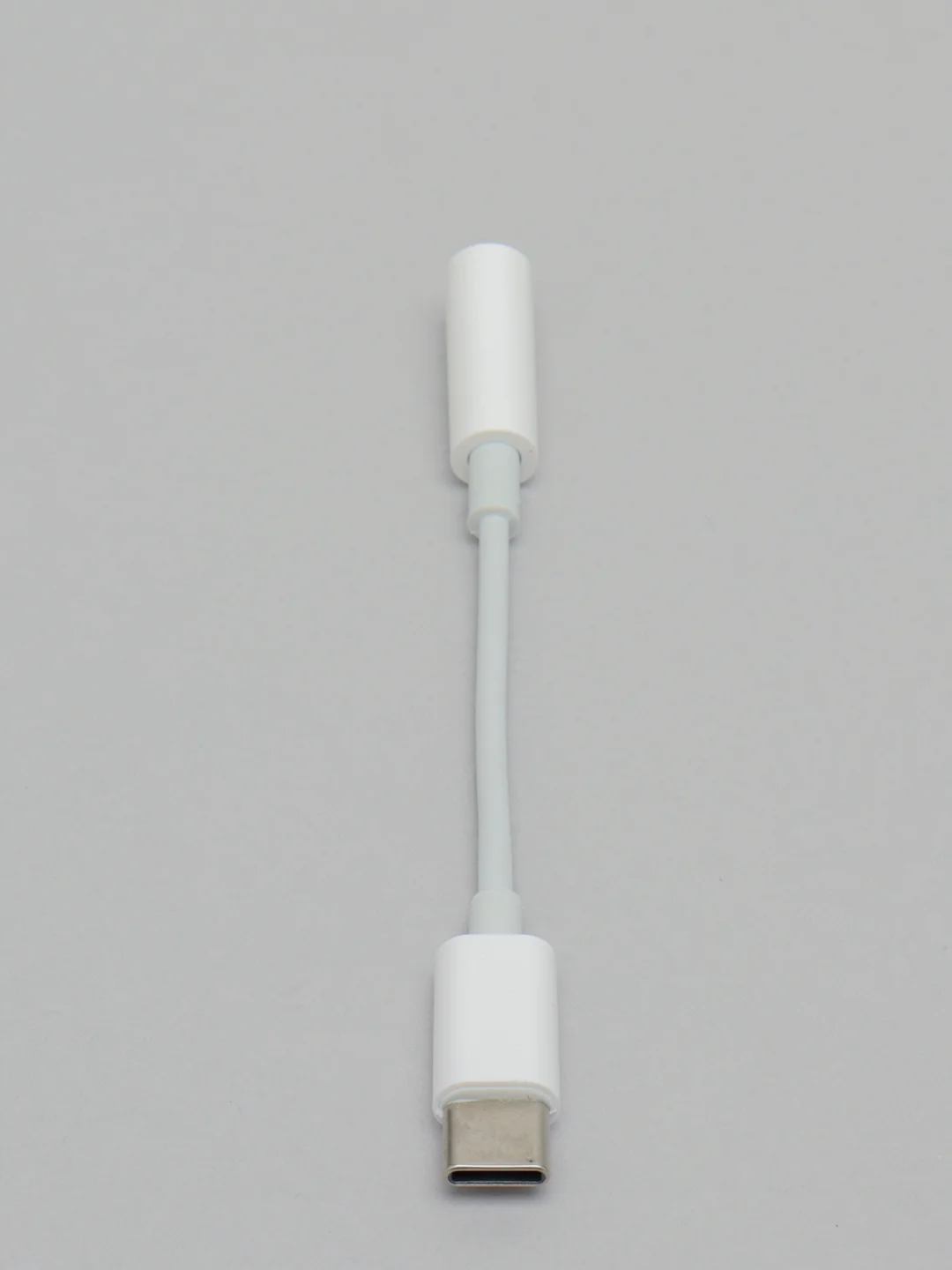 Белый aux адаптер переходник для наушников USB Type C аудио-разъём jack 3.5