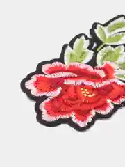 Коралловый термонаклейка тканевая. Нашивка на одежду