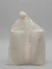 Молочный многоразовый Экомешочек сетка для хранения продуктов, 45х34 см/хранение фруктов/экомешочки