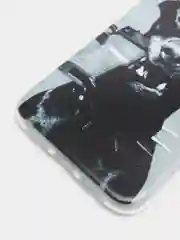 Серый силиконовый чехол на Apple iPhone XR / Айфон XR прозрачный, с рисунком, защита камеры