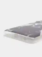 Серый силиконовый чехол на Xiaomi Poco X3/X3 Pro / Сяоми Poco X3/Х3 Про прозрачный, с рисунком