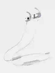 Белый наушники беспроводные, вакуумные, Bluetooth, TWS, с шейным шнурком, Е17