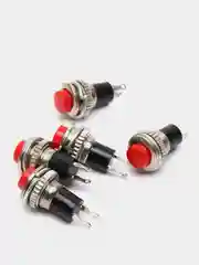 Кнопка DS-316 off-(on) (0.5A 250VAC) красный (5 штук)