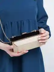 Бежевый женская сумка, с цепочкой, через плечо