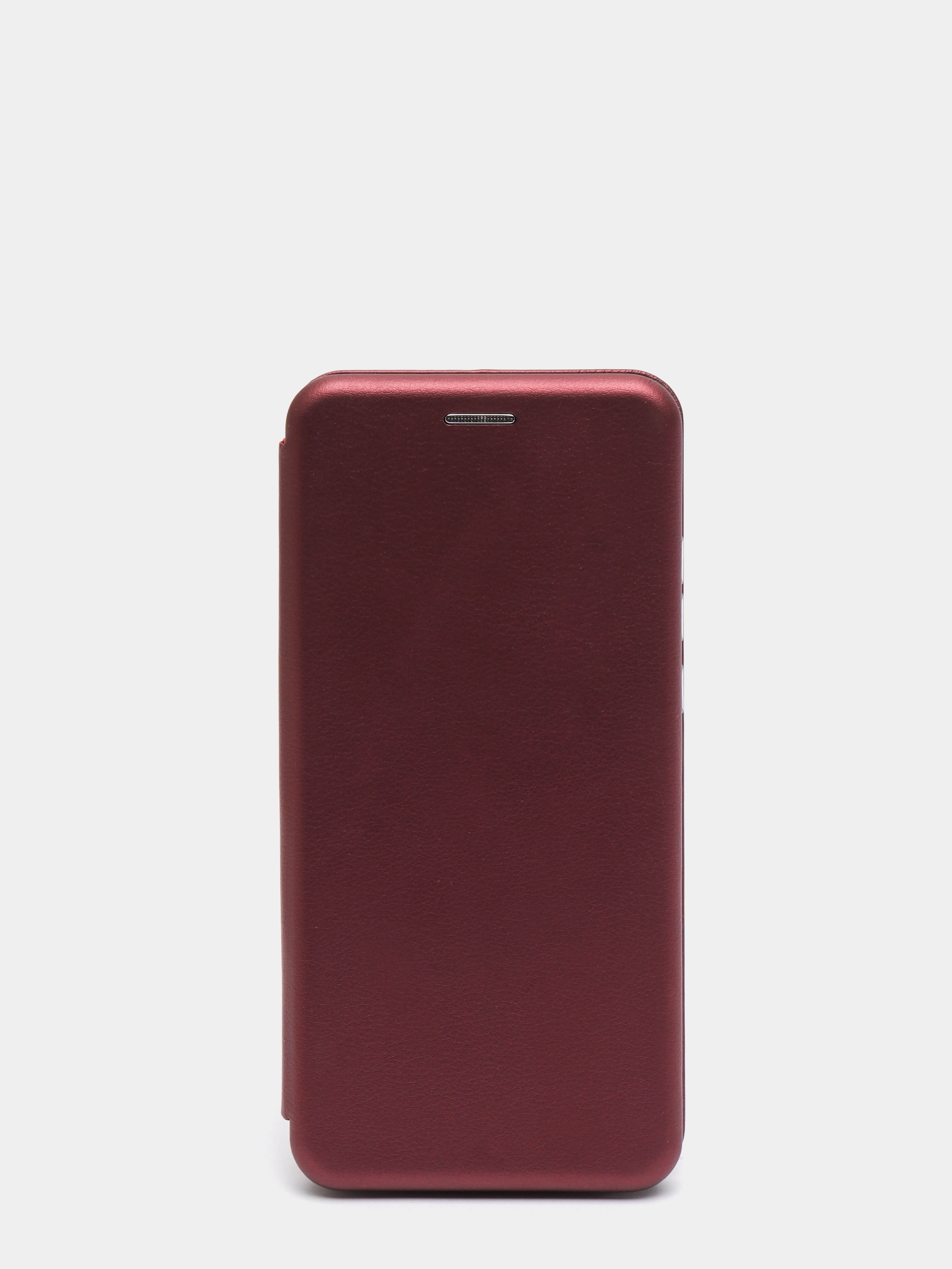 Бордовый чехол книжка Honor 9X lite