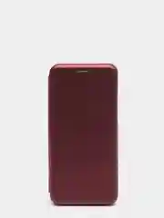 Бордовый чехол книжка Honor 9X lite