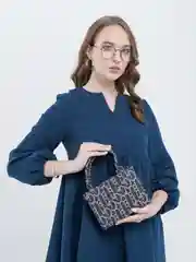 Черный женская сумка через плечо