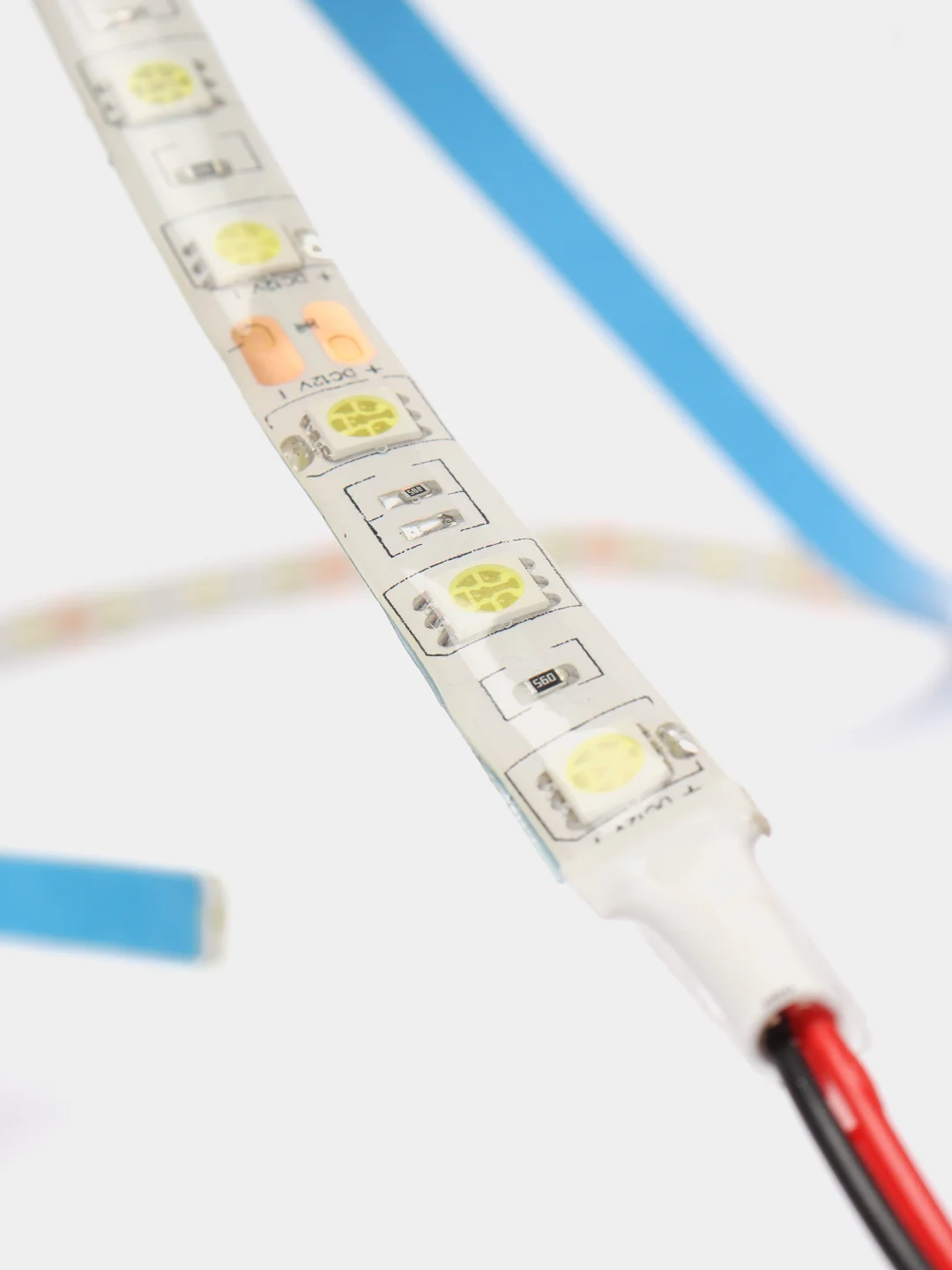 Светодиодная лента 5050 60св/м 12V защищенная белая 14.4Вт/м (отрезок 1 метр)