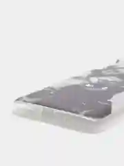 Серый силиконовый чехол на Xiaomi Redmi 9A / Сяоми Редми 9А прозрачный с рисунком, защита камеры