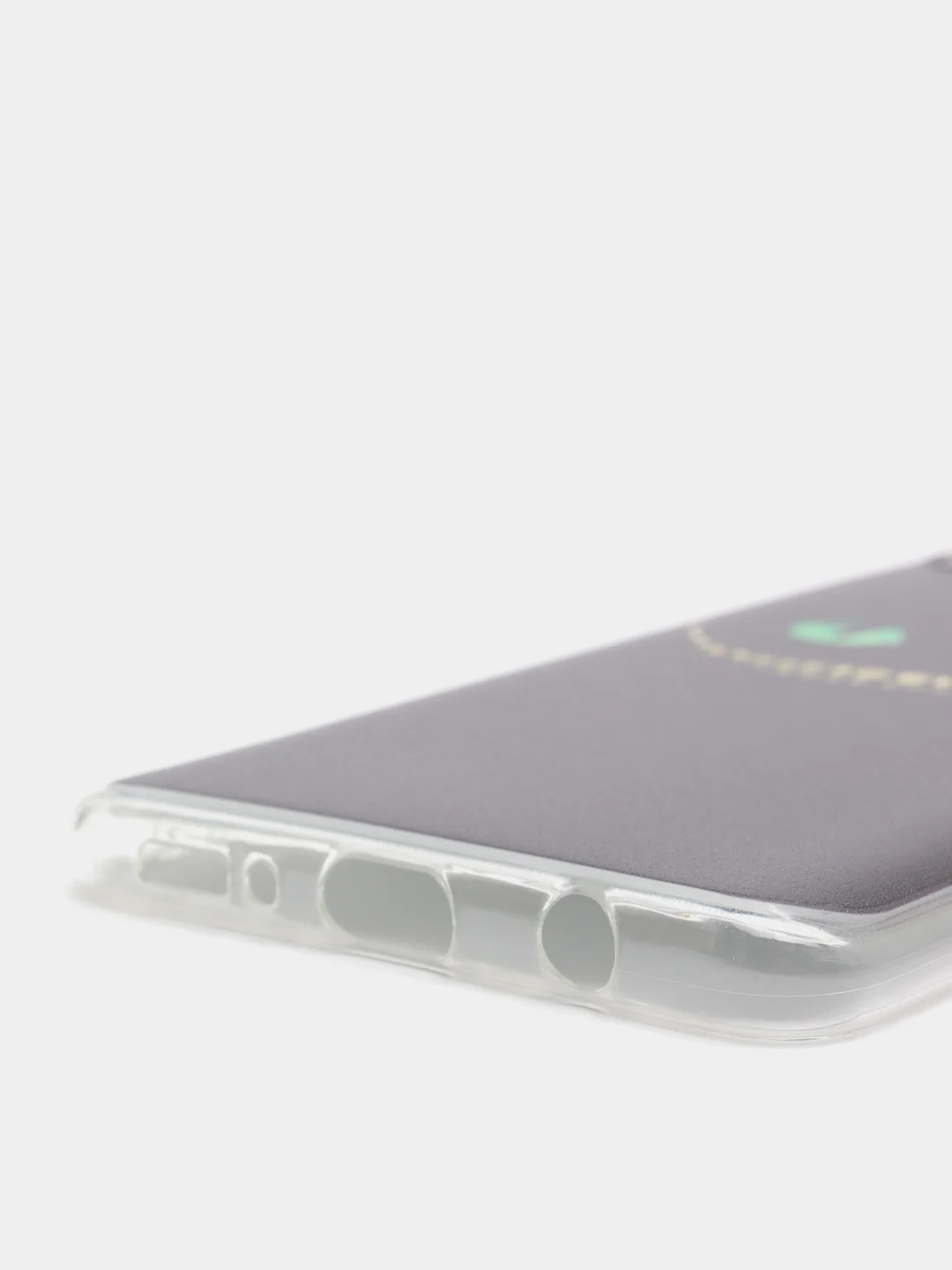 Черный силиконовый чехол на Samsung Galaxy A51 / Самсунг А51 прозрачный с рисунком, защита камеры