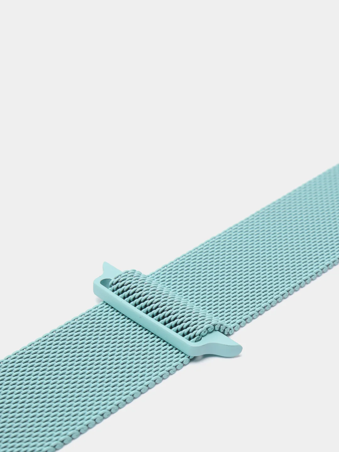 Бирюзовый ремешок для смарт - часов Apple Watch "Миланская петля", металлический браслет