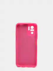 Фуксия чехол с защитой камеры и бархатом внутри Xiaomi POCO M5S / Redmi Note 10, Redmi Note 10s