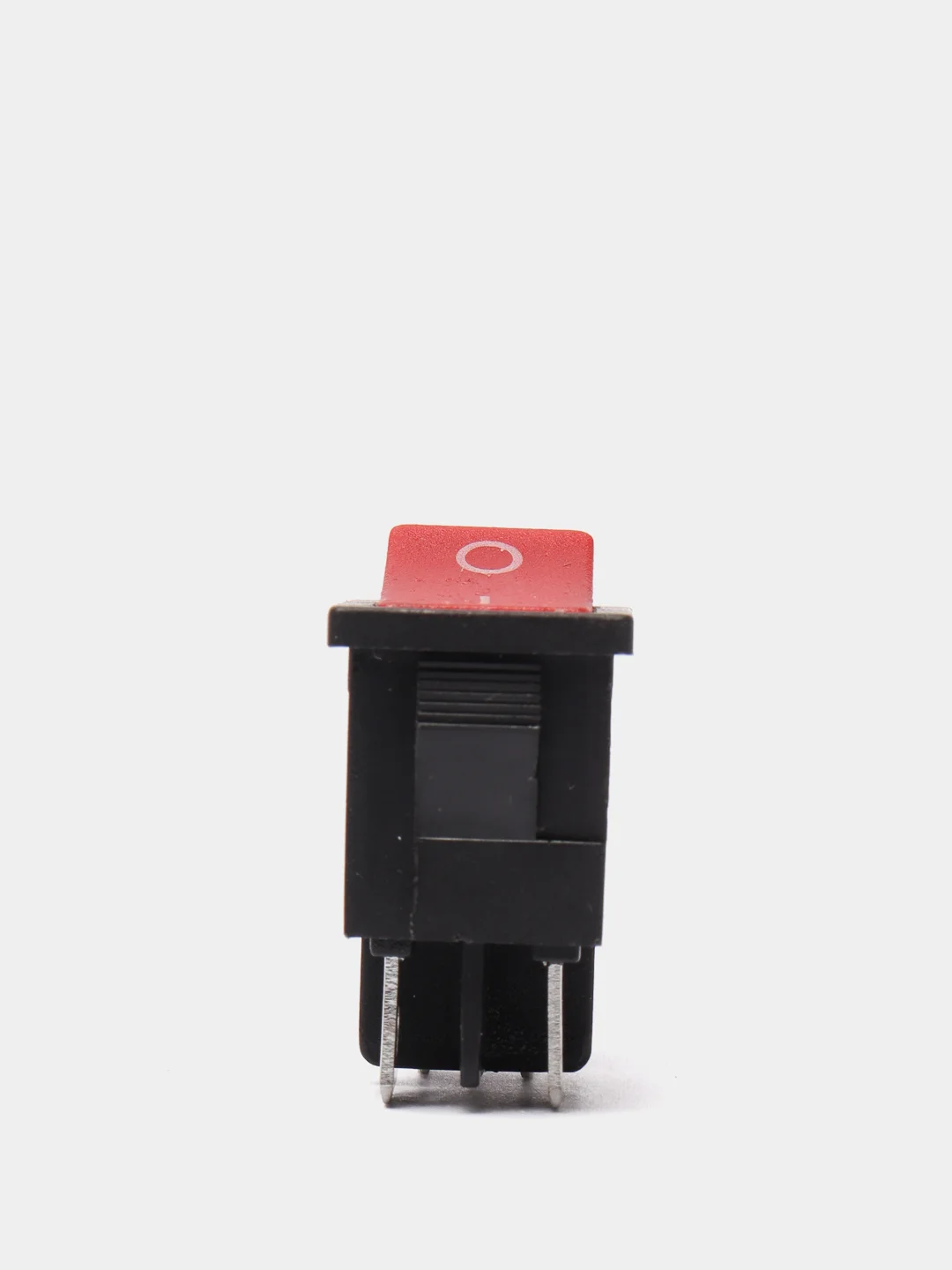 Переключатель KCD1-104-C R/4P on-off красный (6A 250VAC)