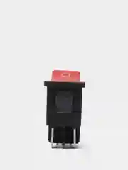 Переключатель KCD1-104-C R/4P on-off красный (6A 250VAC)