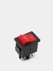 Переключатель KCD1-104-C R/4P on-off красный (6A 250VAC)