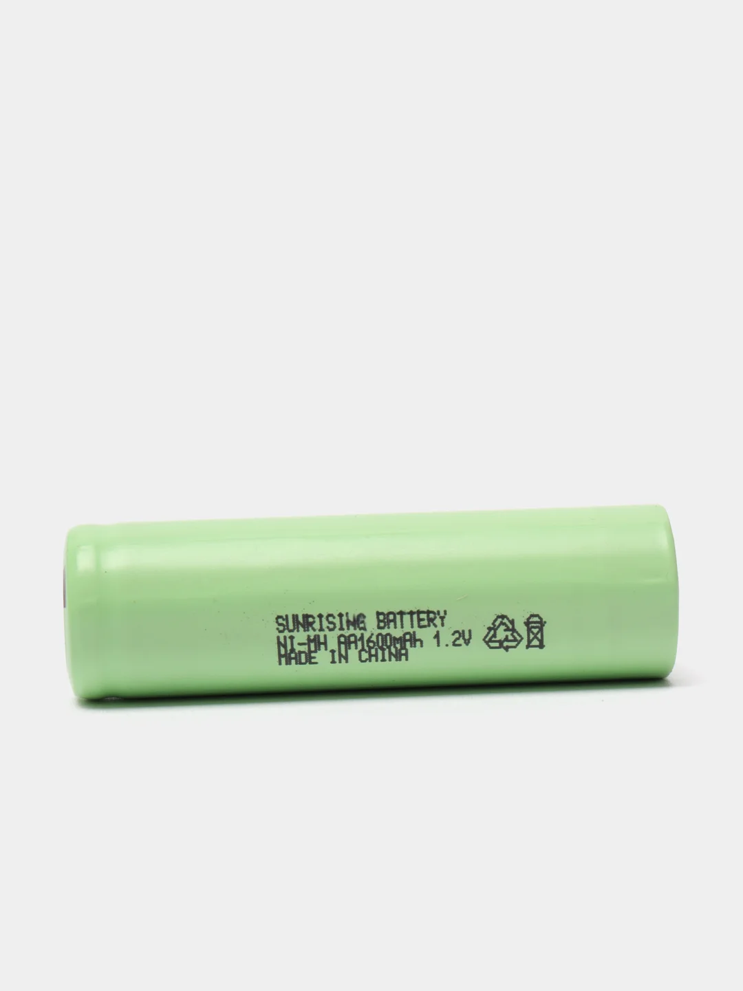 Аккумулятор Ni-MH AA 1600mah 1.2V плоский + SUNRISING (факт. 1600mah)