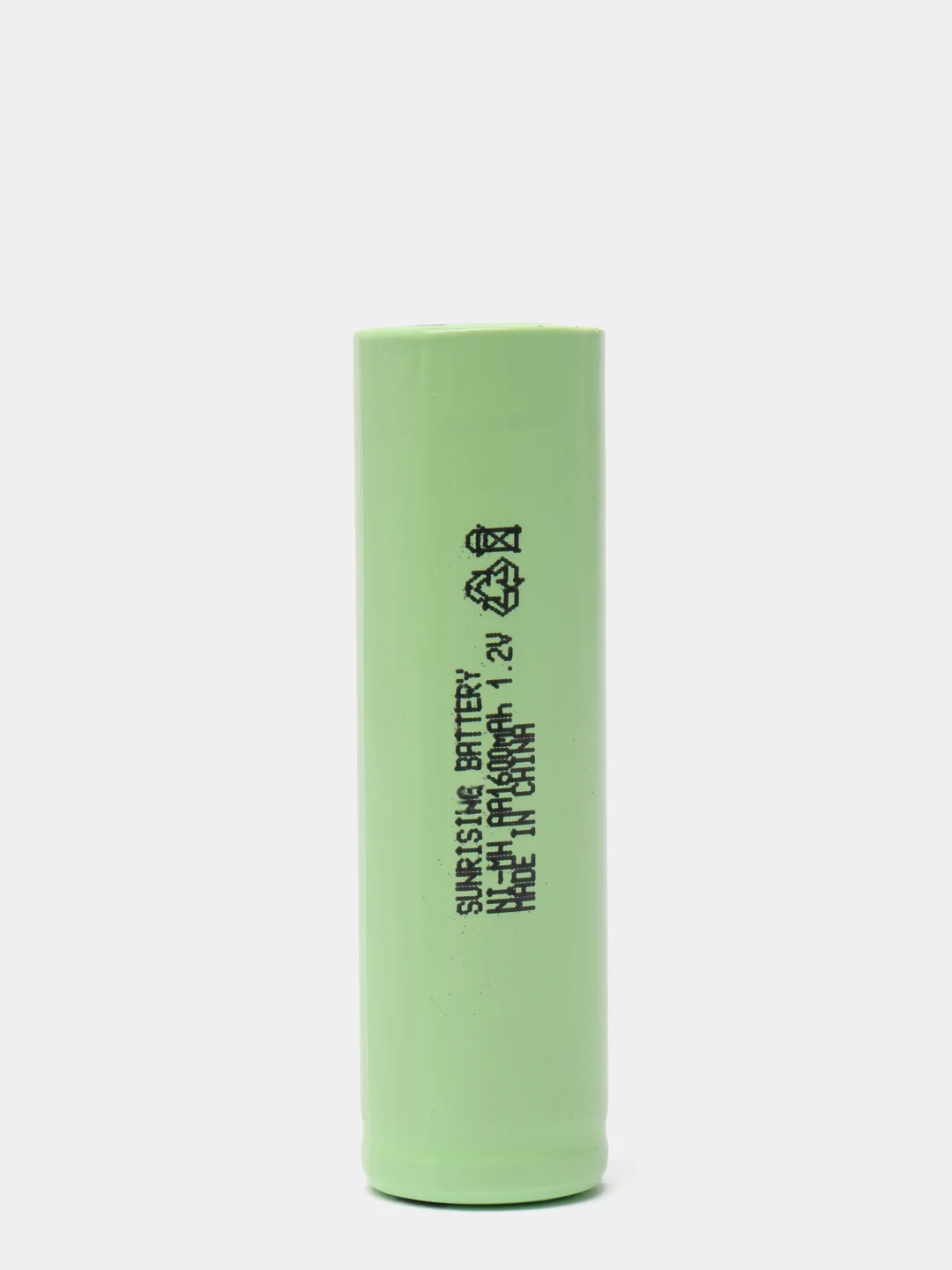 Аккумулятор Ni-MH AA 1600mah 1.2V плоский + SUNRISING (факт. 1600mah)