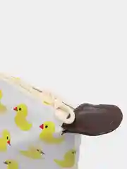 Желтый косметичка женская, дорожная, на молнии