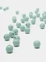 Мятный бусины акриловые 8 мм