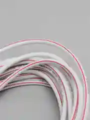 Кабель RG-6CU белый, медная жила (отрезок 10 метров)