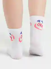 Багровый носки женские