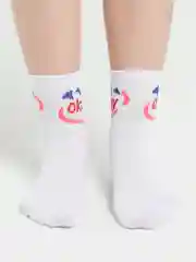 Багровый носки женские