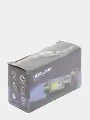 Синий фонарь налобный cо встроенным аккумулятором и зарядом от USB, регулировкой угла свечения