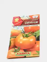 Семена томат Оранж низкорослый, без пасынкования, ранние для открытого грунта