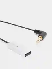 Красный bluetooth AUX адаптер ресивер для автомобиля, переходник для прослушивания музыки