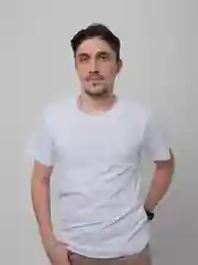 Футболка с круглым вырезом