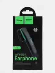 Черный беспроводная Bluetooth-гарнитура Hoco E1
