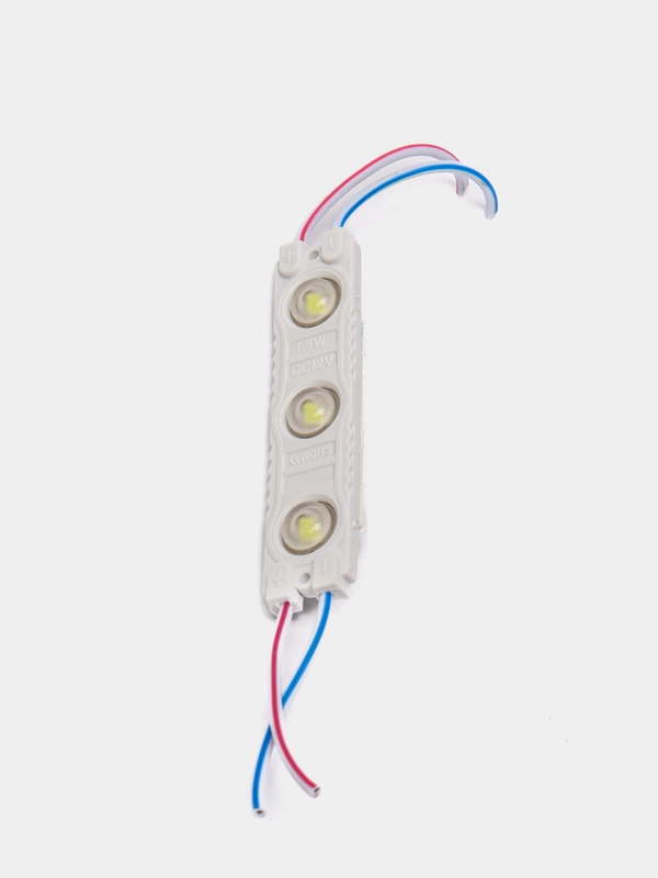 Светодиодная подсветка салона, 12 В, 3 LED, 5.8 х 1.3 см, IP68, 1.2 Вт, свет белый